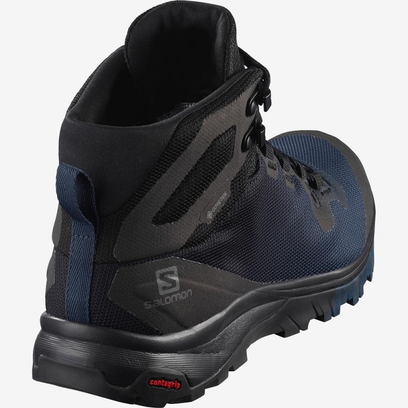 Salomon Vaya Mid Gore-Tex Gå Støvler Svarte | 04369-DJWX