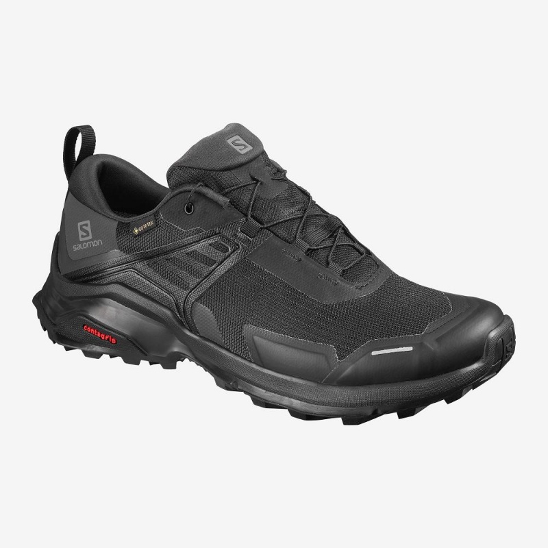 Salomon X Raise Gore-Tex Trekking Svarte | 82940-YOTE