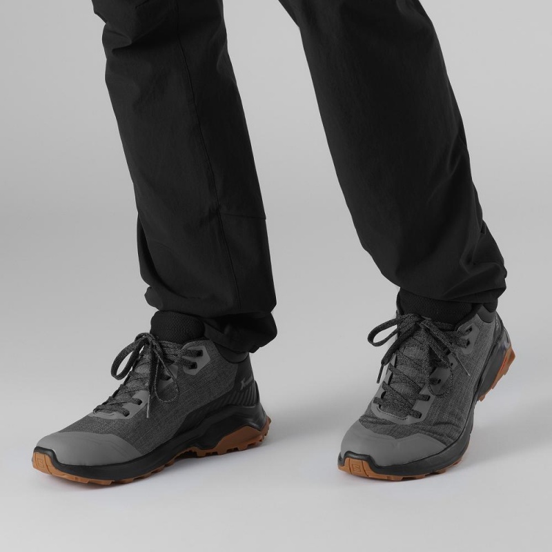 Salomon X Reveal Chukka Climasalomon Vanntette Vinterstøvler Gray | 70431-GVKS