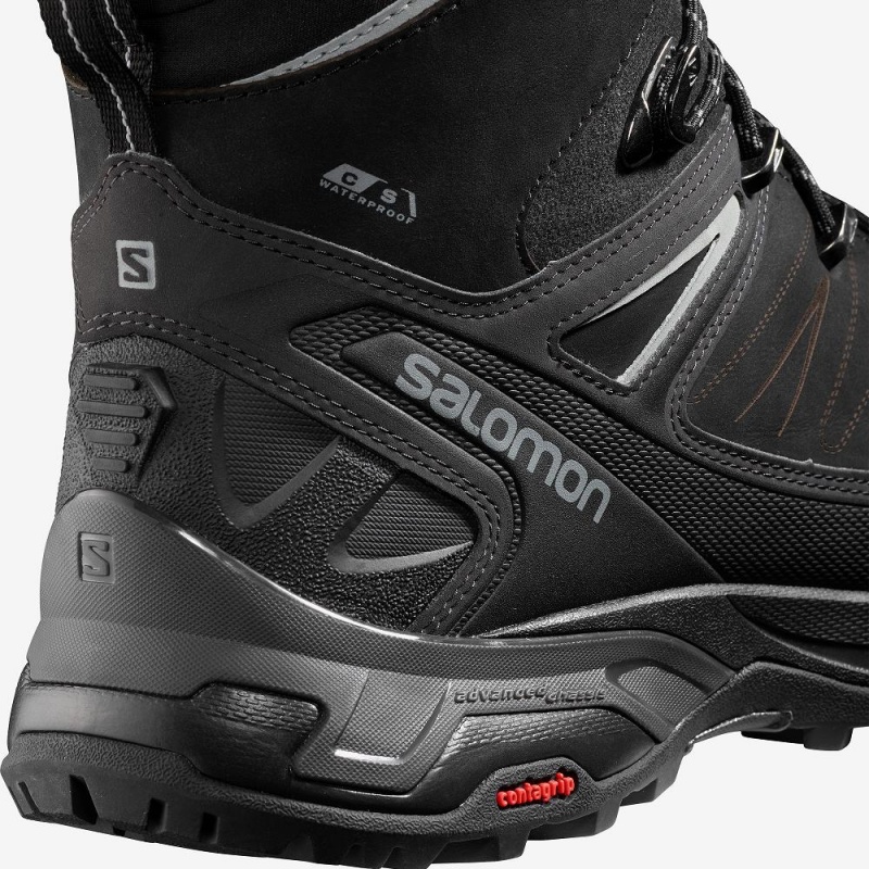 Salomon X Ultra Vinter Climasalomon Vanntette 2 Vinterstøvler Svarte | 83671-ZKOG