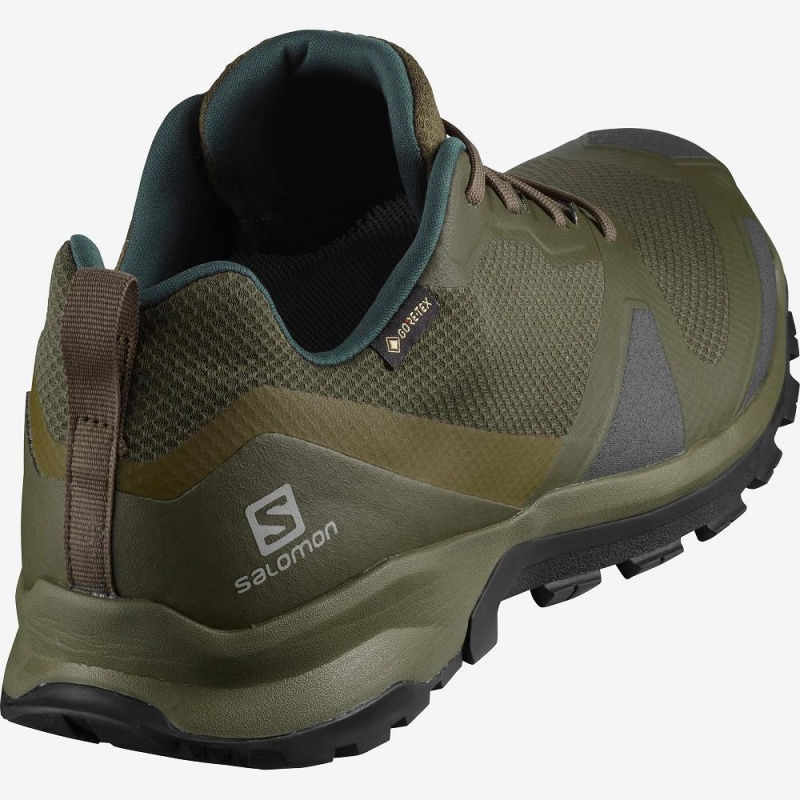 Salomon Xa Collider Gtx Trail Løpesko Grønn | 39642-XKVN