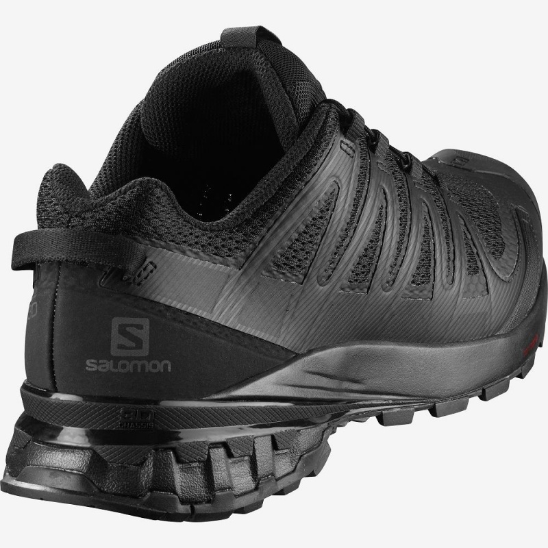 Salomon Xa Pro 3D V8 Brede Trail Løpesko Svarte | 82195-YUJQ