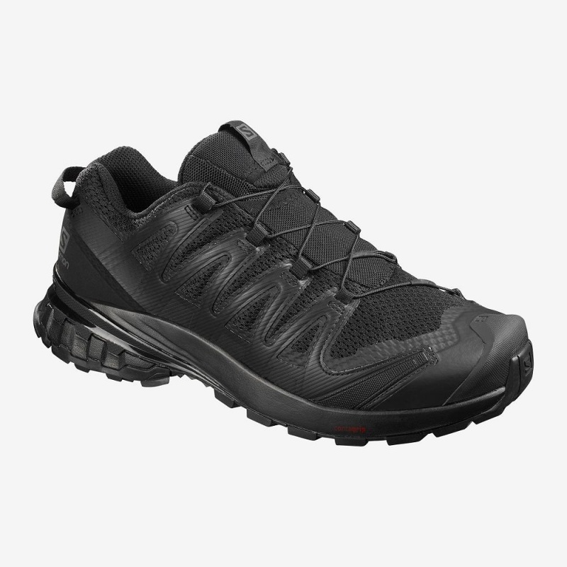 Salomon Xa Pro 3D V8 Brede Trail Løpesko Svarte | 82195-YUJQ