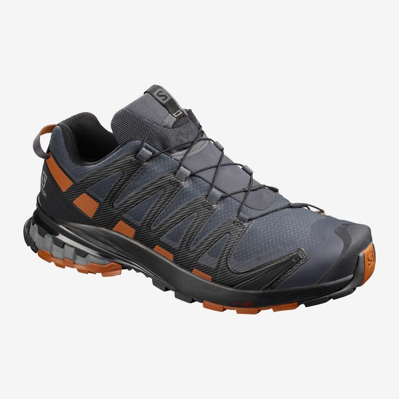 Salomon Xa Pro 3D V8 Gore-Tex Brede Trail Løpesko Gray | 51863-UBDM